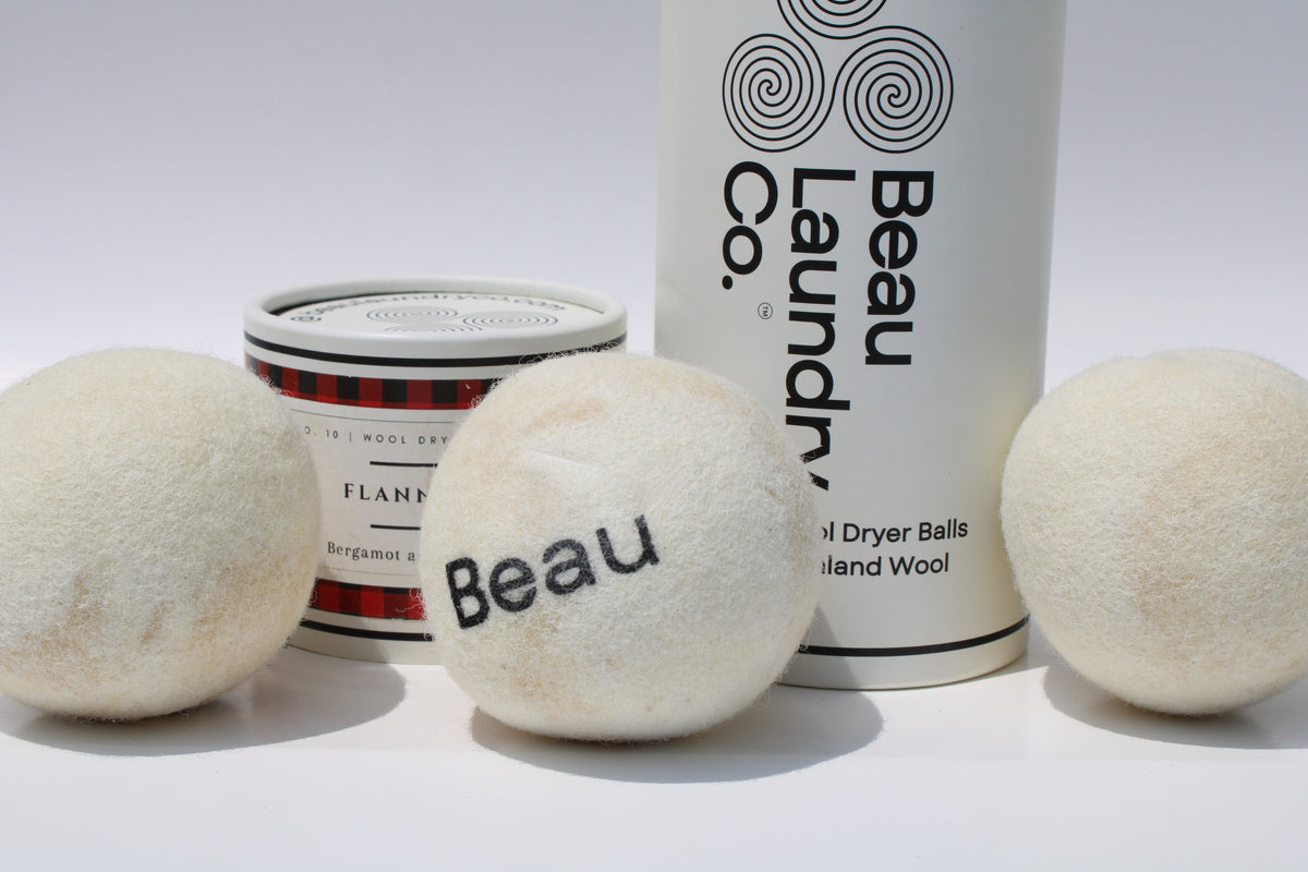 Flannel Scented & Softening Dryer Balls