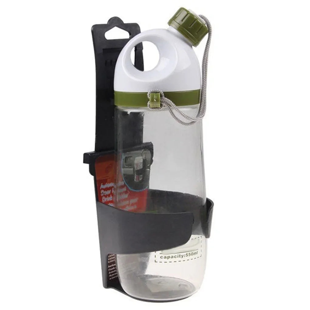 Universal Mount Automotive Drink Bottle Organizer | Car Water Cup Holder