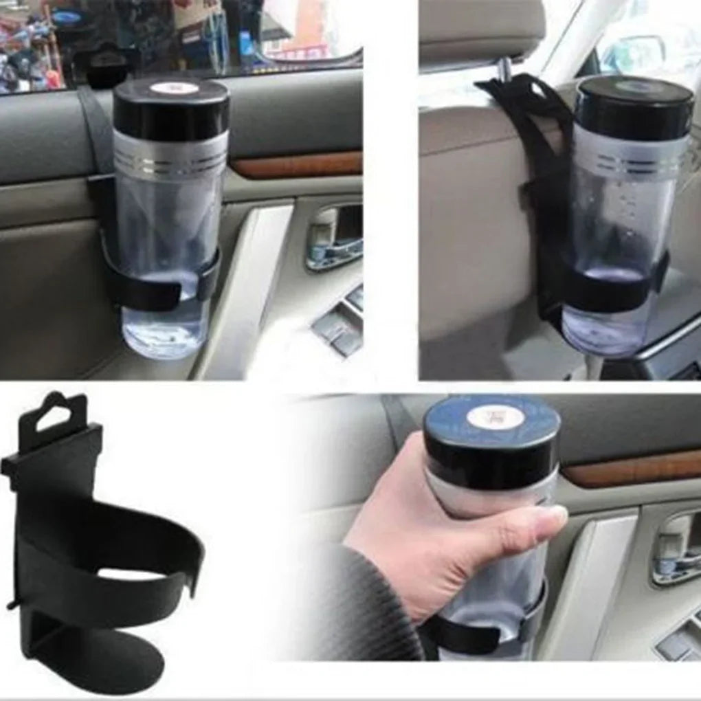 Universal Mount Automotive Drink Bottle Organizer | Car Water Cup Holder