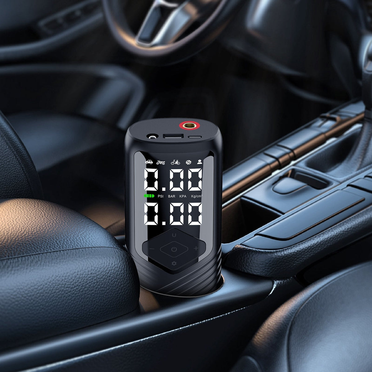 Intelligent Tire Pump for Cars