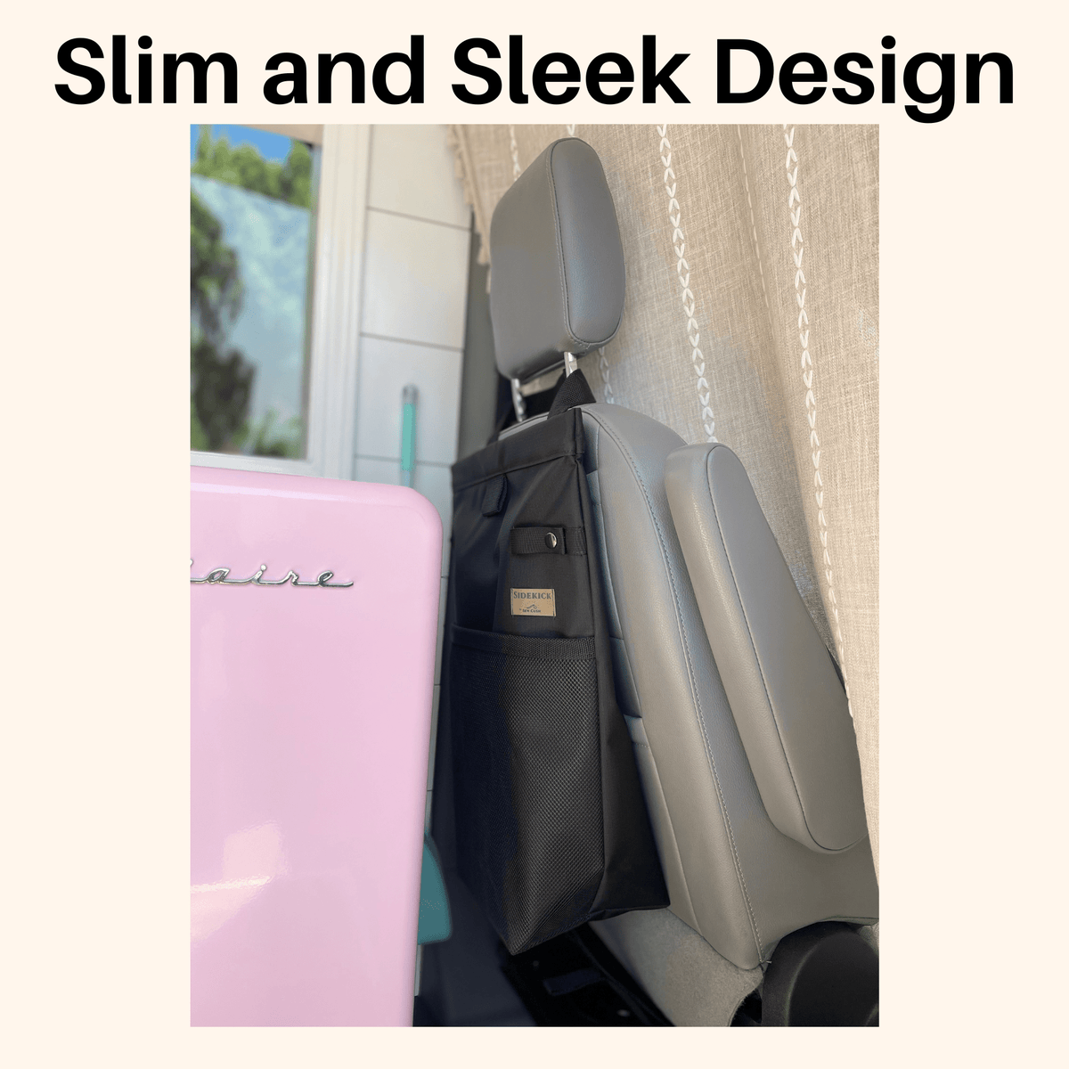 The Sidekick- Seatback Organizer