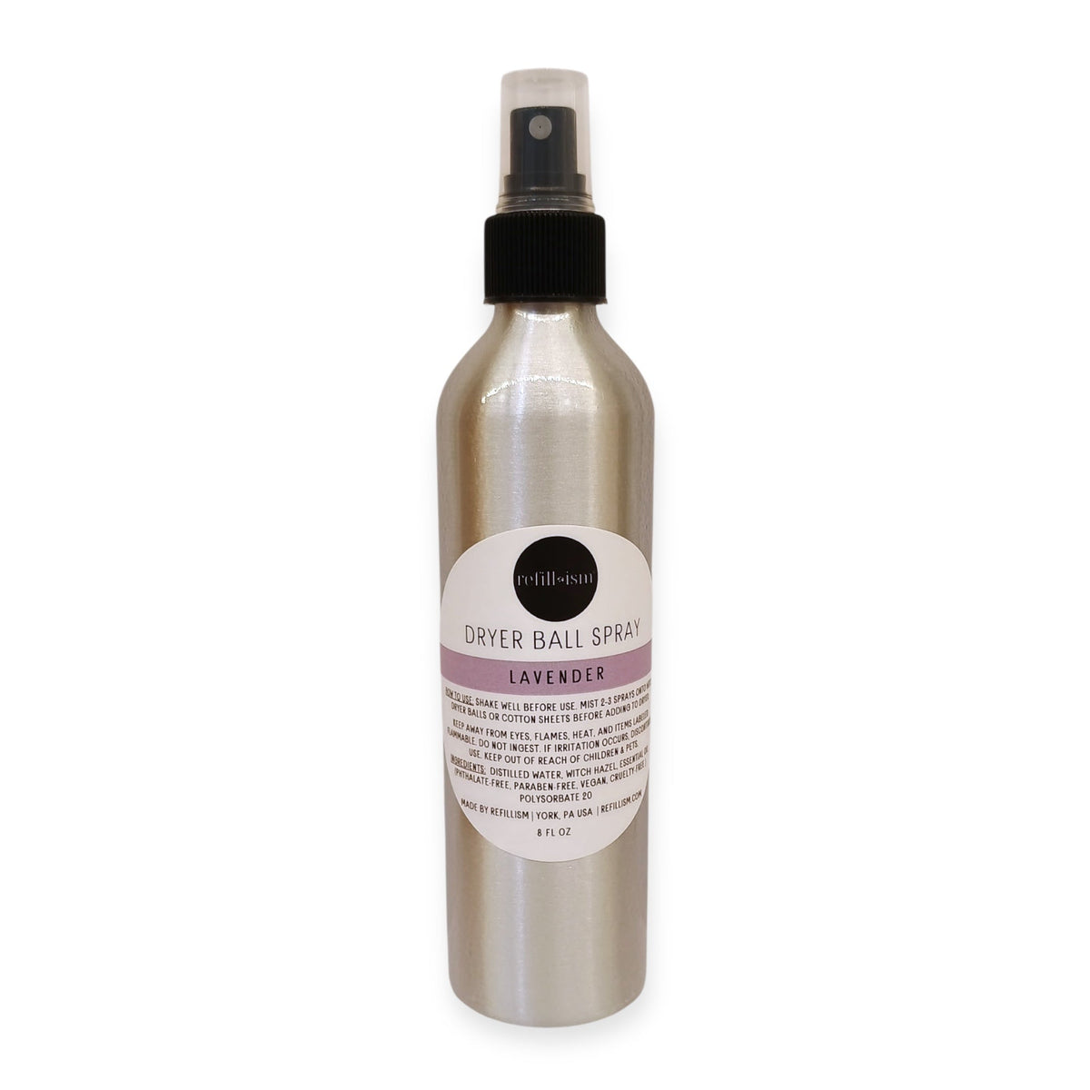 Wool Ball Dryer Spray | 8oz | Cotton Sheet Spray